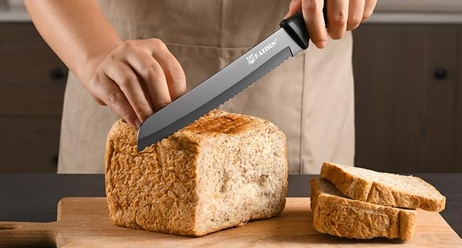 Ensemble 15 couteau de cuisine | Acier carbone professionnel