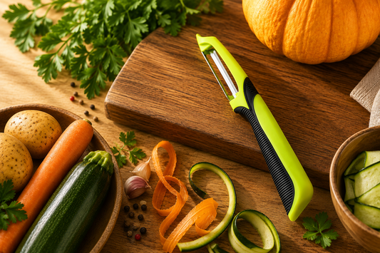 Éplucheur de cuisine : le petit outil qui peut vraiment vous faire gagner du temps 🥕🥔