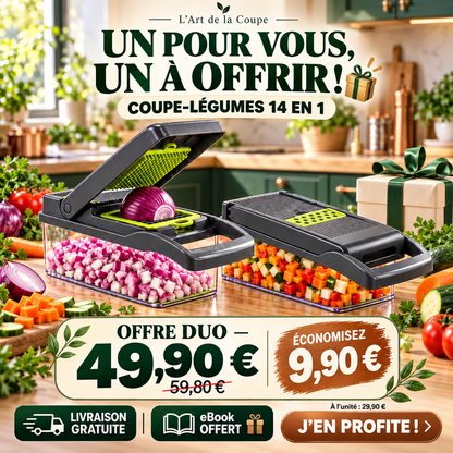 Coupe légumes | Multifonctions 14 en 1