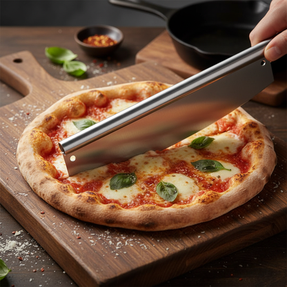 Couteau pizza - découpe