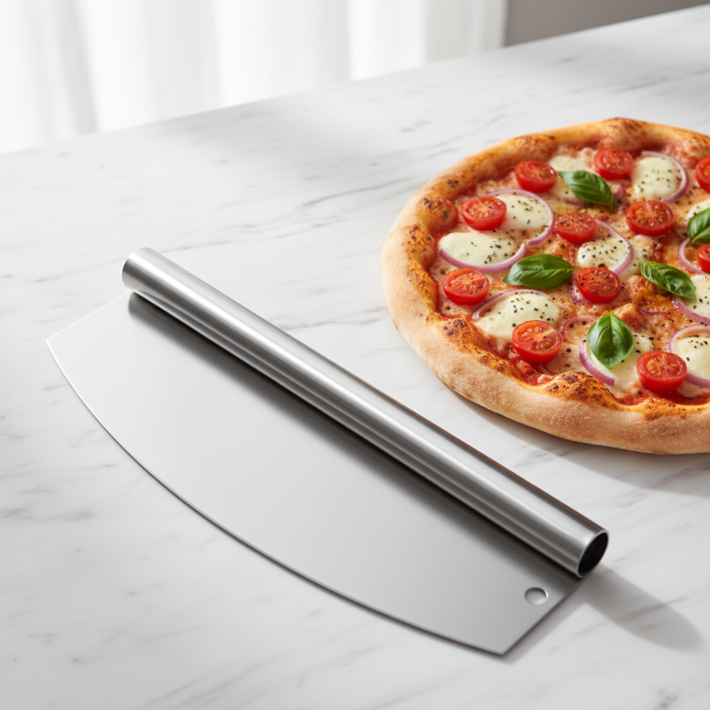 Couteau pizza - marbre éditorial